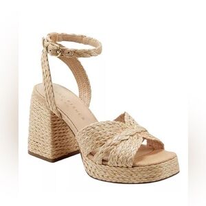 MARC FISHER platform sandals